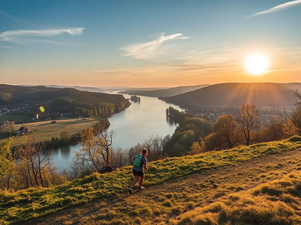 Elbe River Running Races: Run with Scenic Views