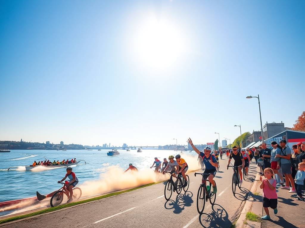 Elbe River Sports Competitions: Race, Play & Win