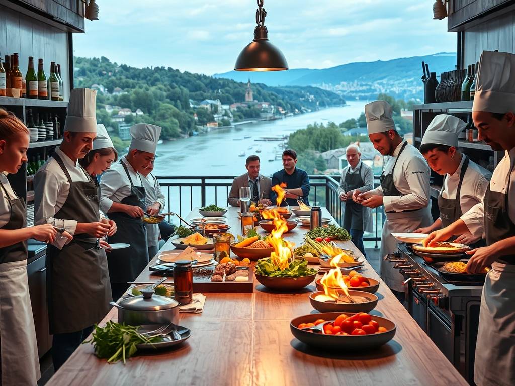 Elbe River Cooking Competitions: Battle It Out in the Kitchen