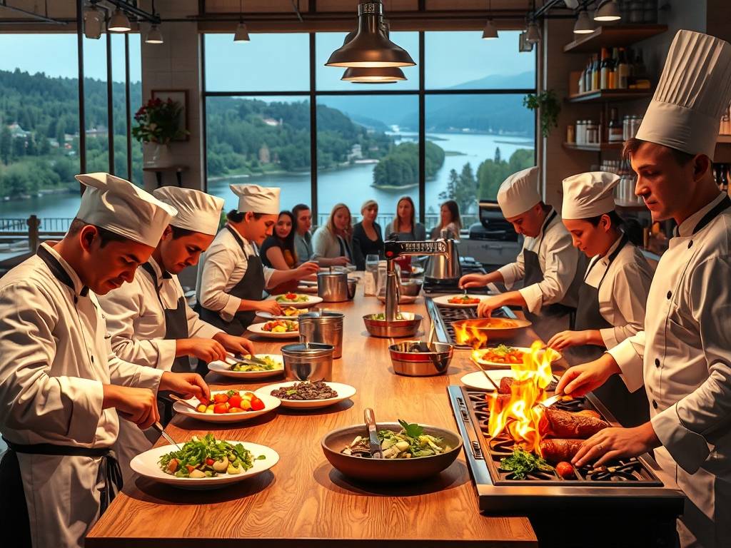 Elbe River Cooking Competitions: Battle It Out in the Kitchen(1)