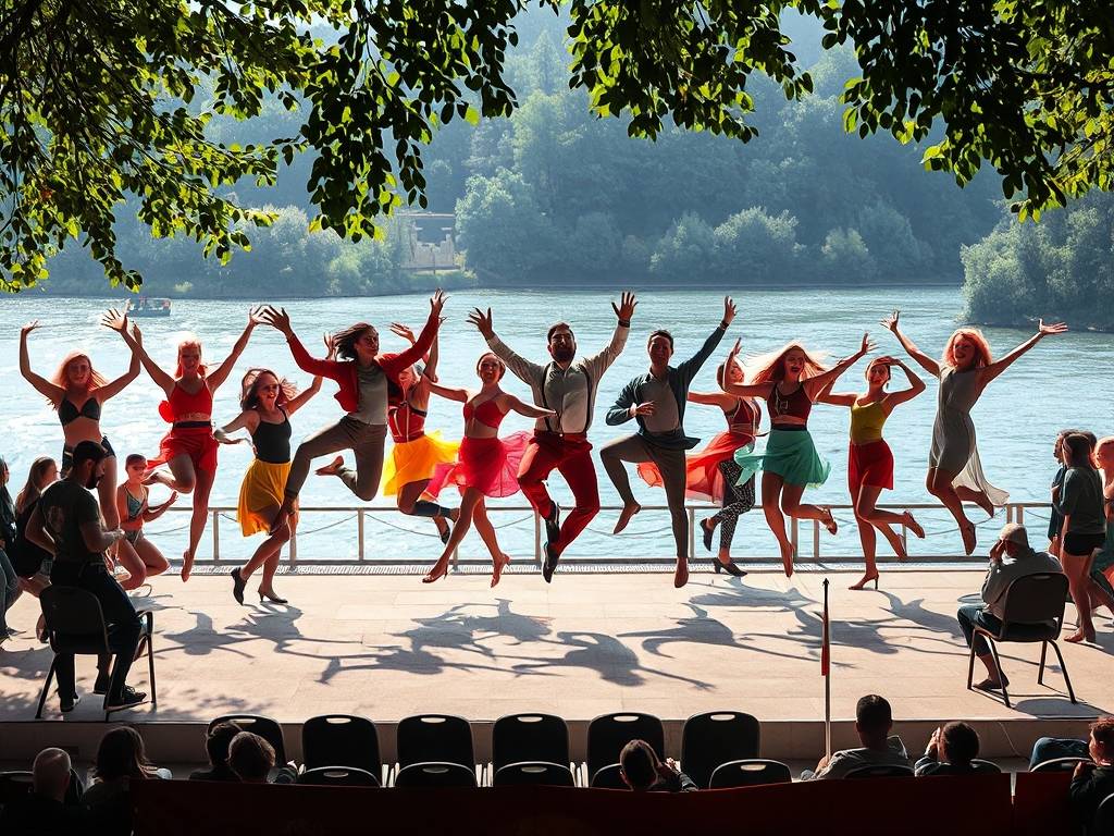 Elbe River Dance Competitions: Show Off Your Moves