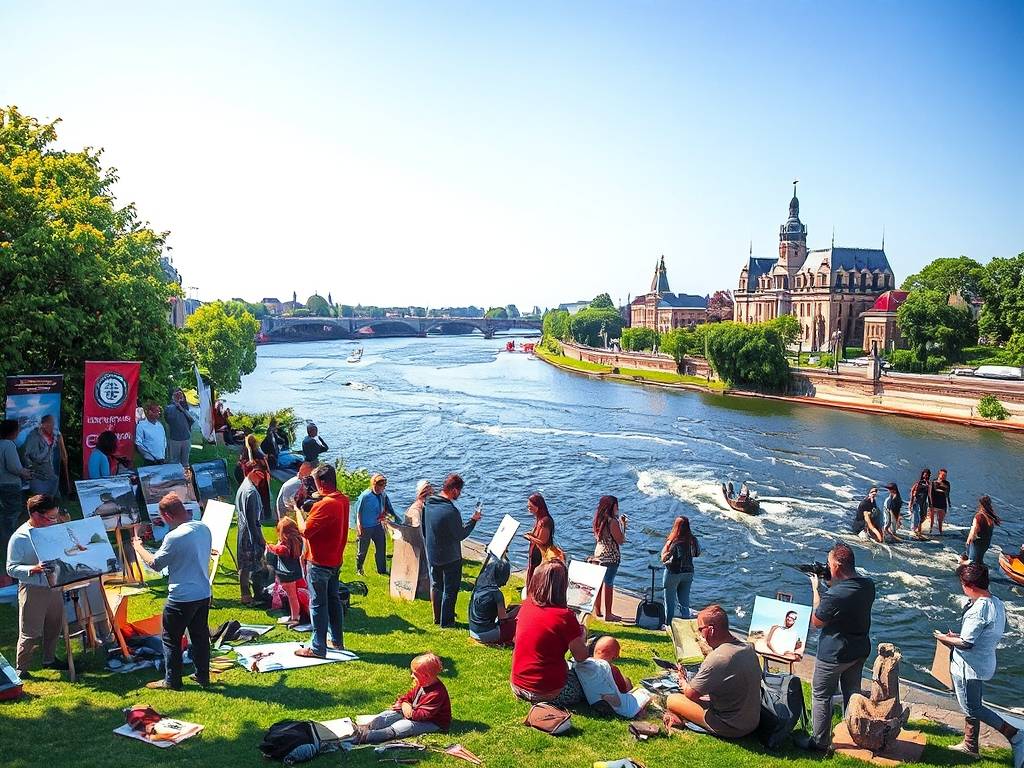 Elbe River Art Competitions: Showcase Your Talent