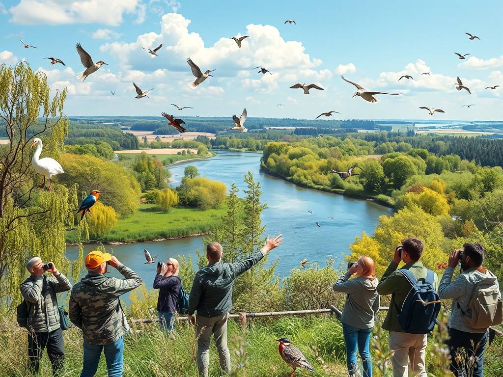 Elbe River Bird Watching Competitions: Spot the Most Species