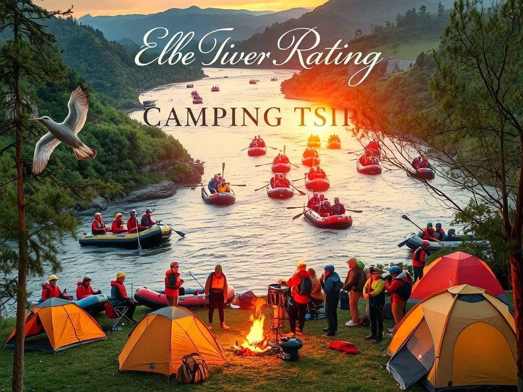 Elbe River Rafting Camping Trips: Adventure & Camping Combined