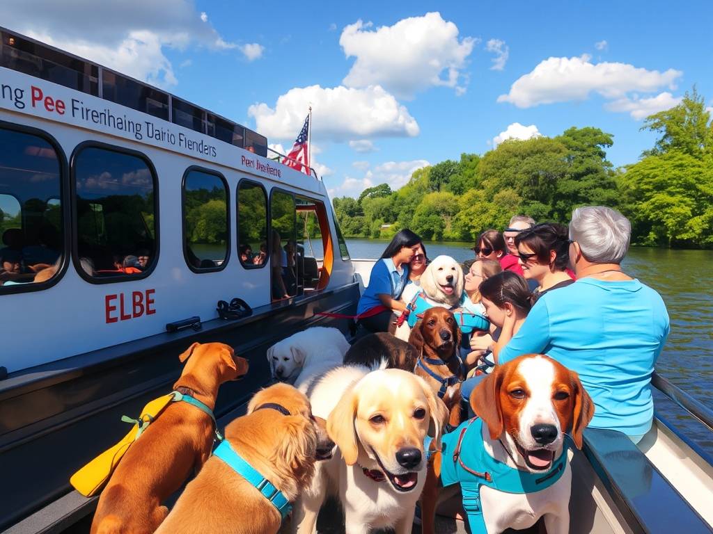 Elbe River Pet-Friendly Boat Tours: Bring Your Dog Along(1)