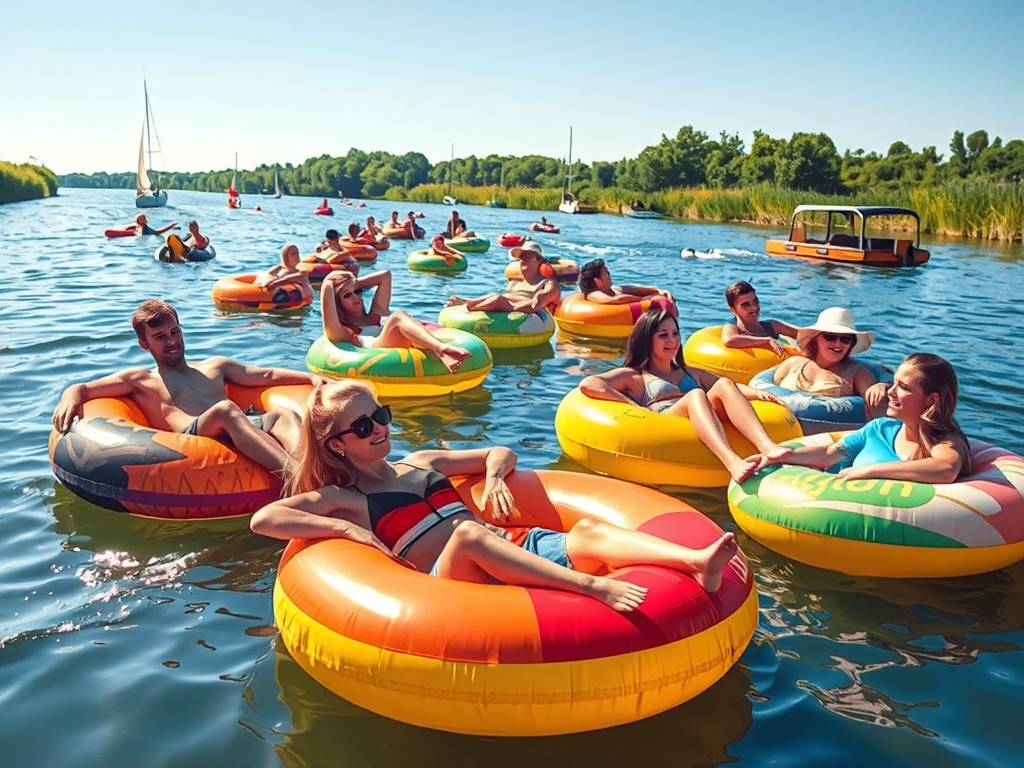 Elbe River Tube Rentals: Relax on the Water