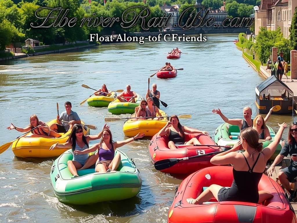 Elbe River Raft Rentals: Float Along with Friends