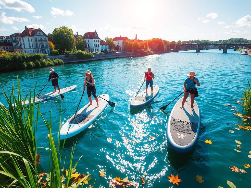 Elbe River Stand-Up Paddleboard Rentals: Try a New Activity