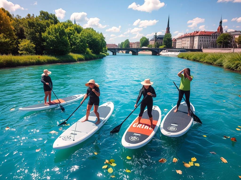 Elbe River Stand-Up Paddleboard Rentals: Try a New Activity(1)