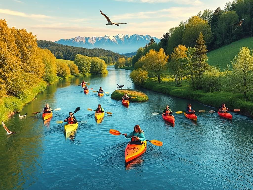 Elbe River Kayak Rentals: Paddle Through Scenic Areas