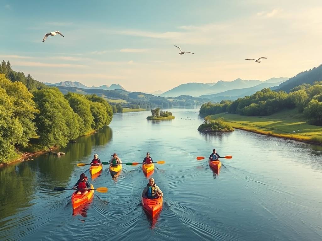 Elbe River Kayak Rentals: Paddle Through Scenic Areas(1)