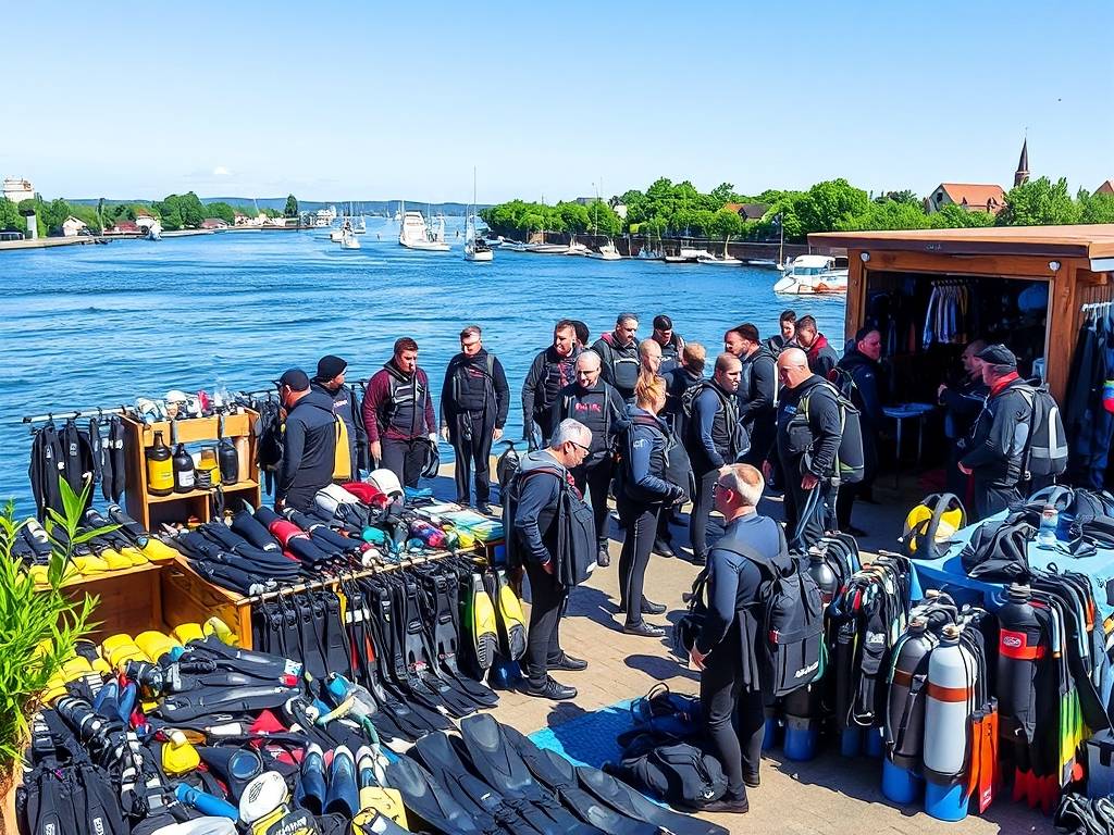 Elbe River Diving Gear Markets: Supplies for Divers