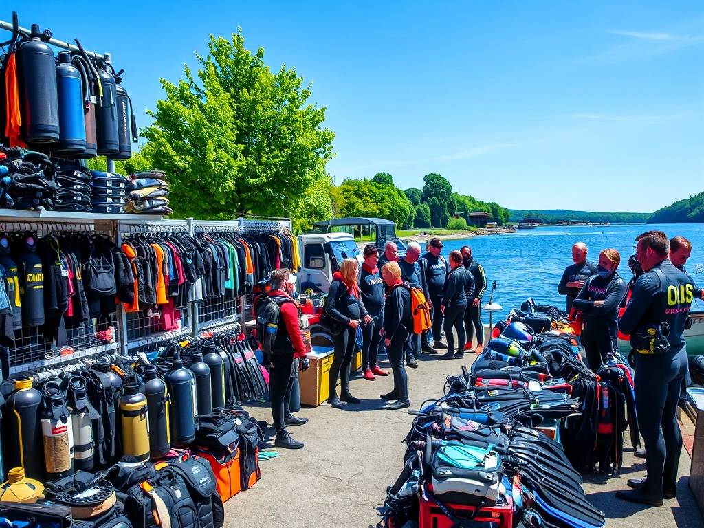 Elbe River Diving Gear Markets: Supplies for Divers(1)
