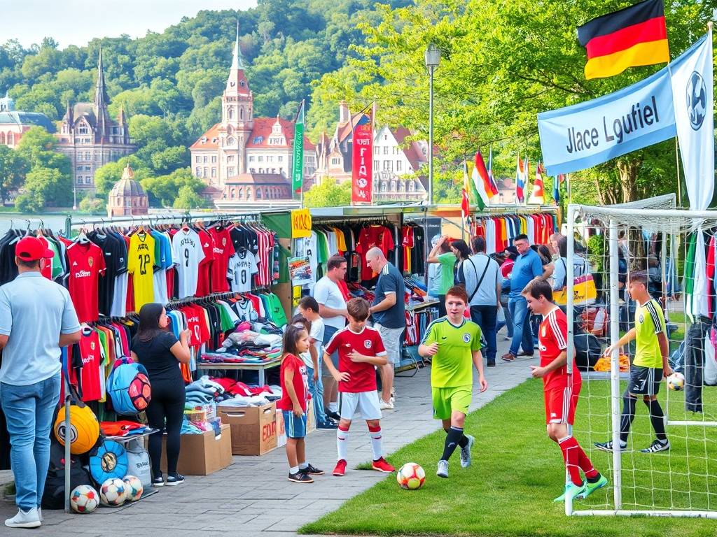 Elbe River Soccer Gear Markets: Supplies for Fans & Players(1)