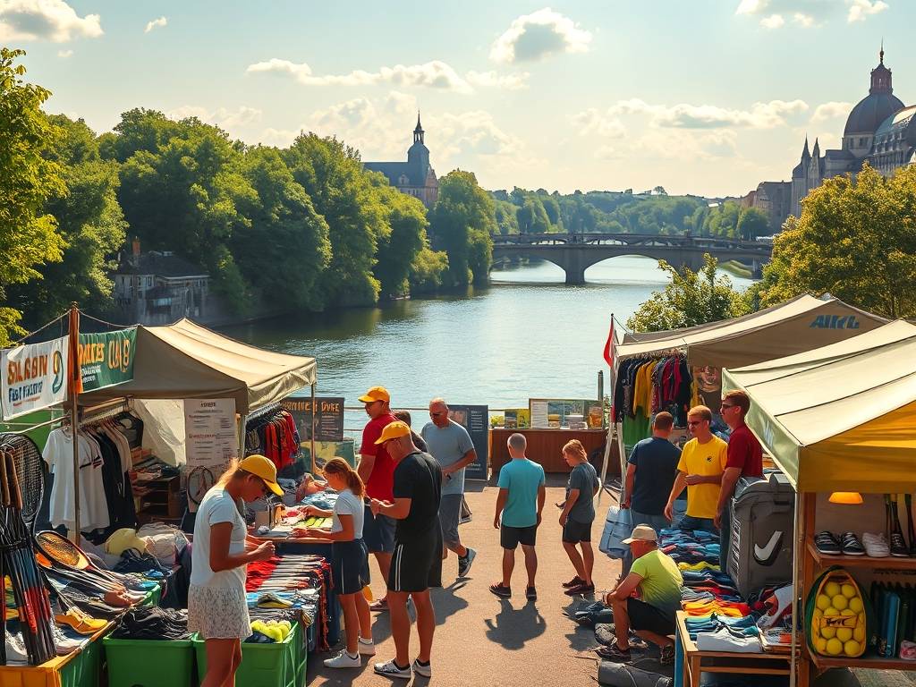 Elbe River Tennis Gear Markets: Equipment for Players