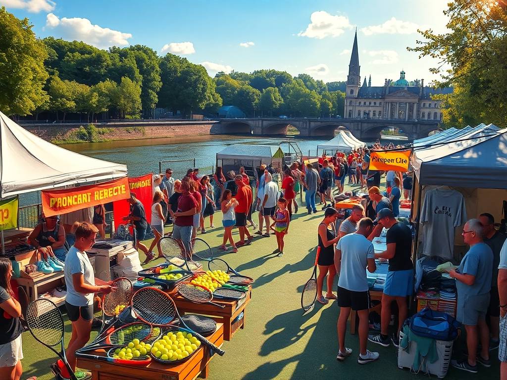 Elbe River Tennis Gear Markets: Equipment for Players(1)