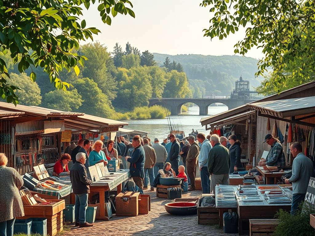 Elbe River Fishing Gear Markets: Supplies for Anglers(1)