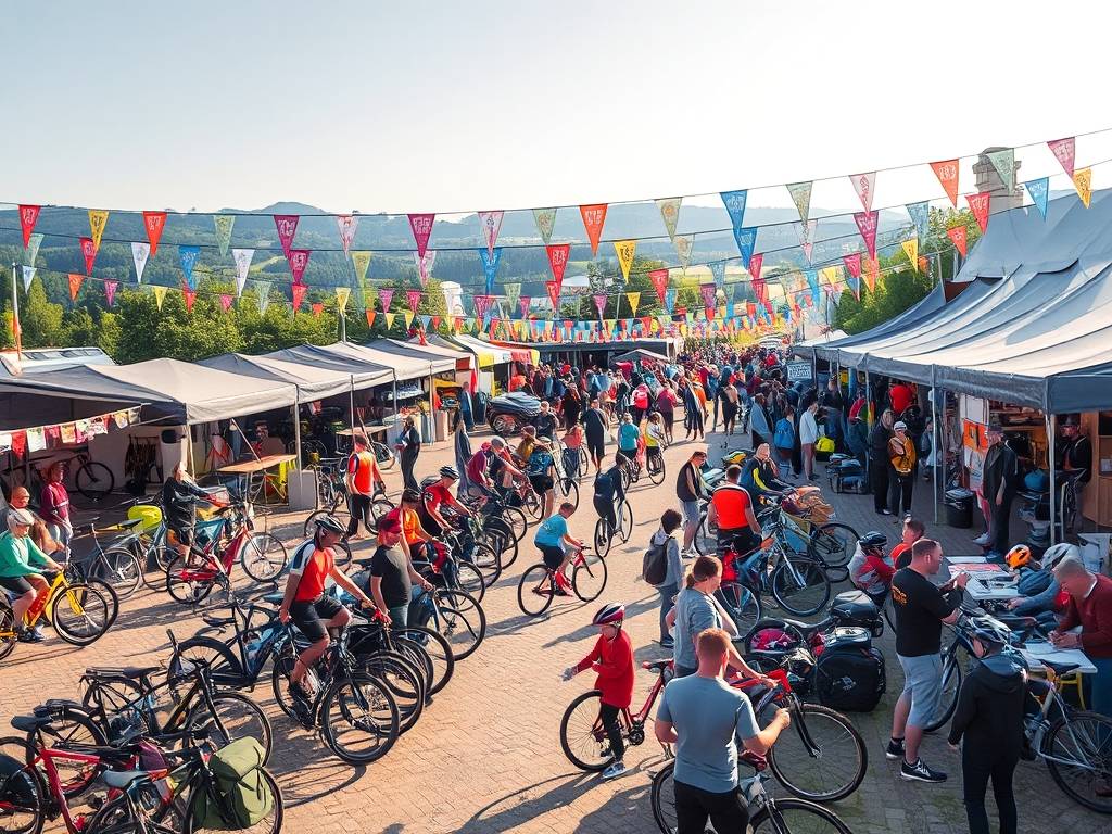 Elbe River Cycling Gear Markets: Supplies for Bikes
