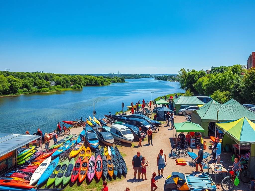 Elbe River Sports Equipment Markets: Gear for Outdoor Activities