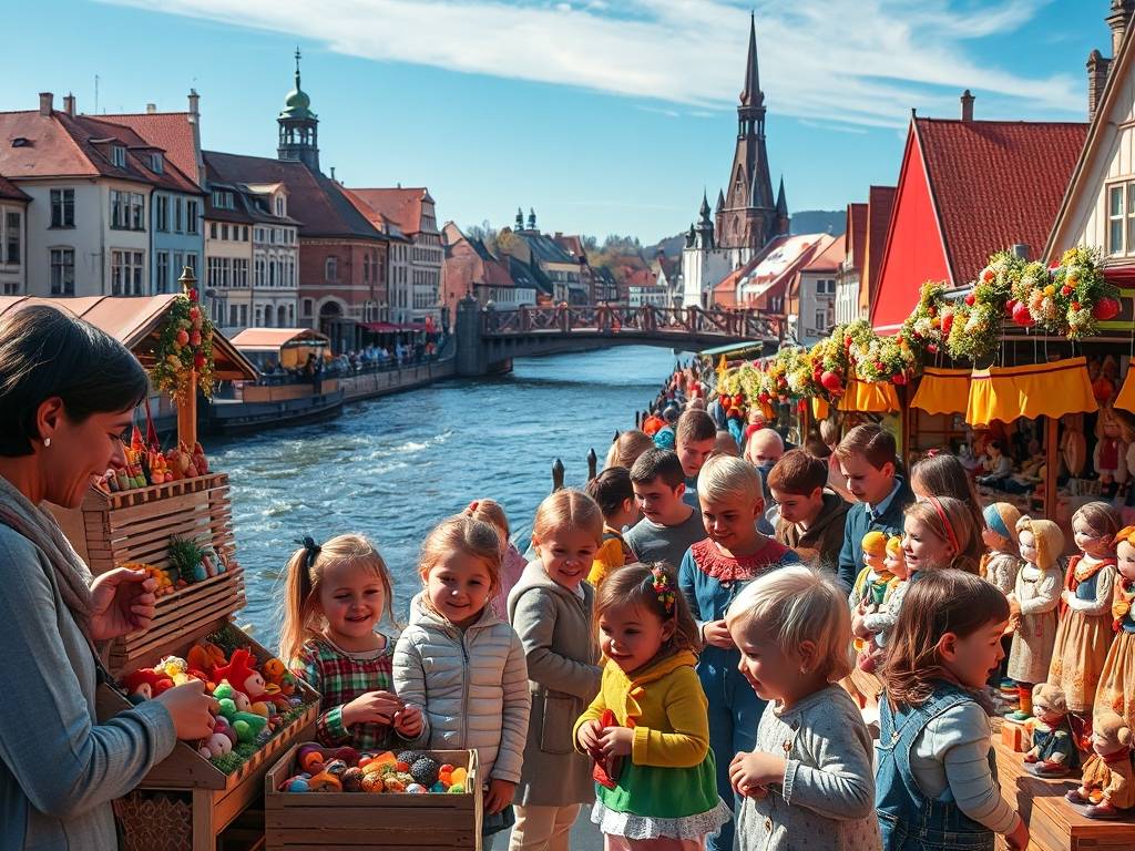 Elbe River Toy Markets: Fun for Kids & Families