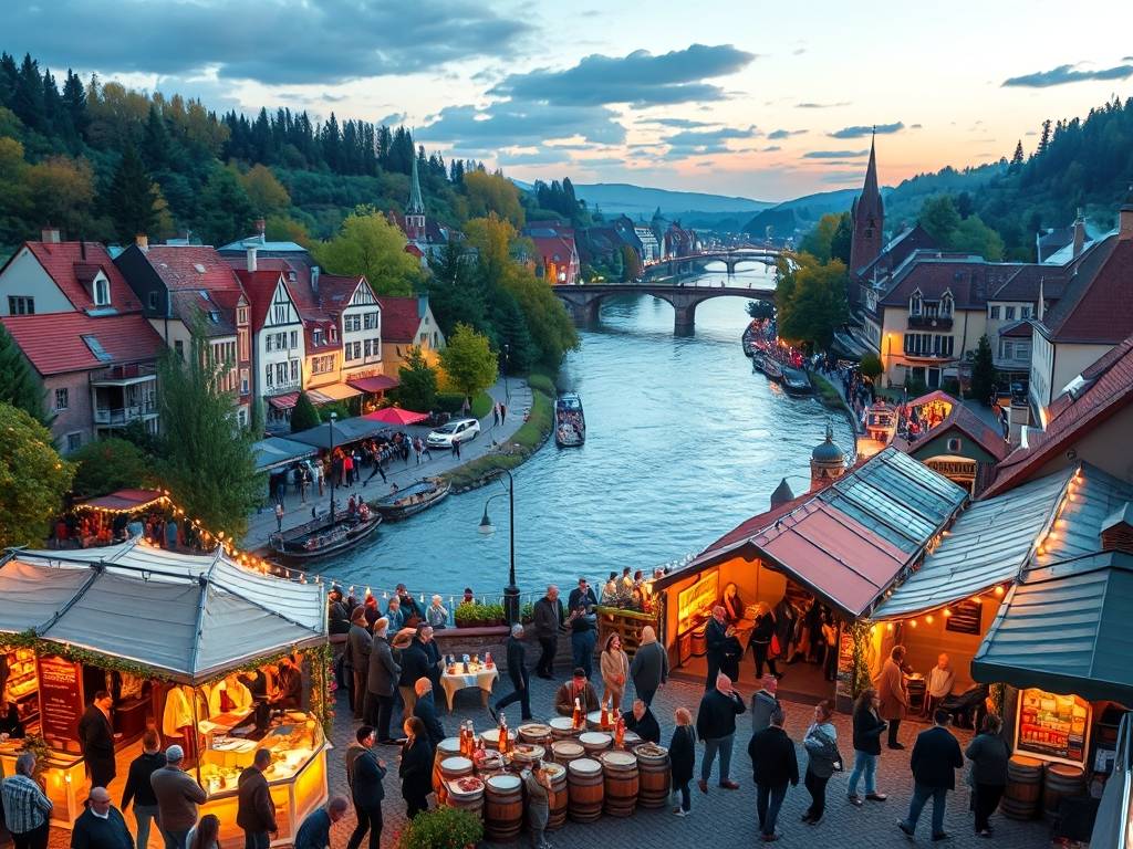 Elbe River Beer Markets: Sample Local Brews(1)