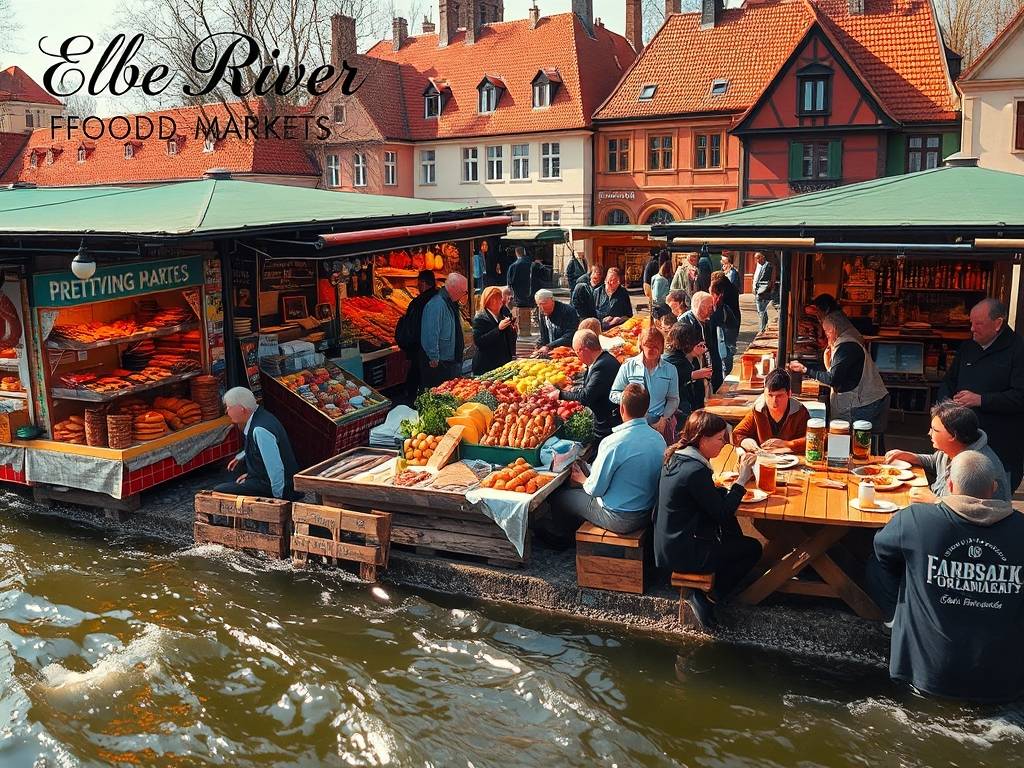 Elbe River Food Markets: Try Local Snacks & Meals