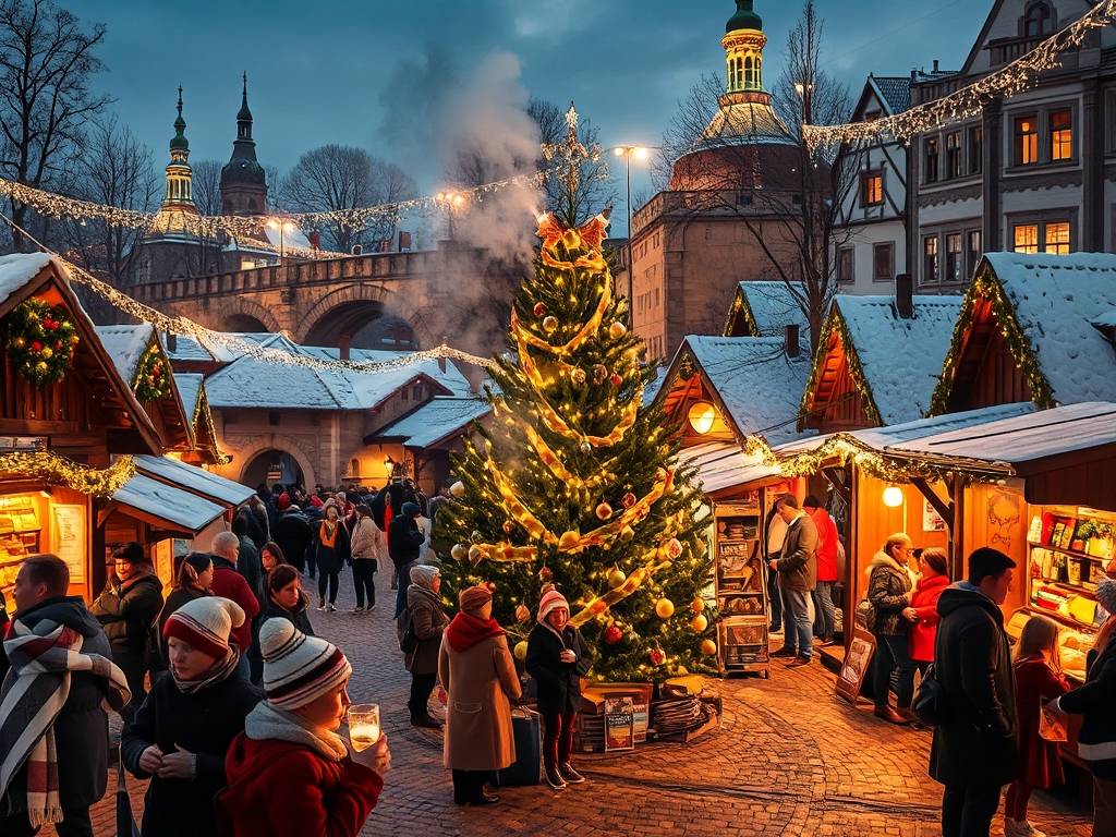 Elbe River Christmas Markets: Festive Shopping in Winter