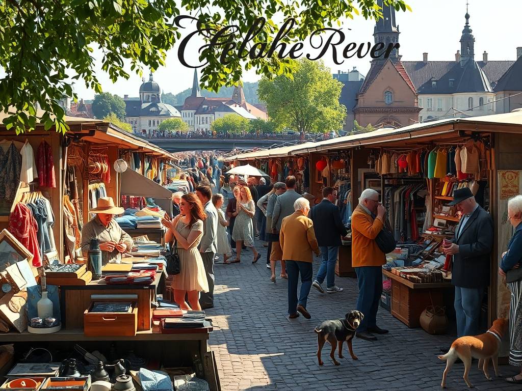 Elbe River Flea Markets: Bargain for Secondhand Goods