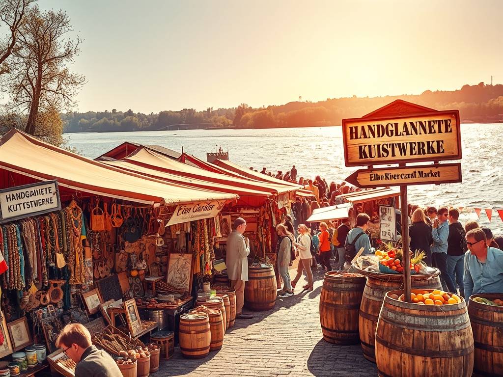 Elbe River Craft Markets: Find Unique Handmade Items