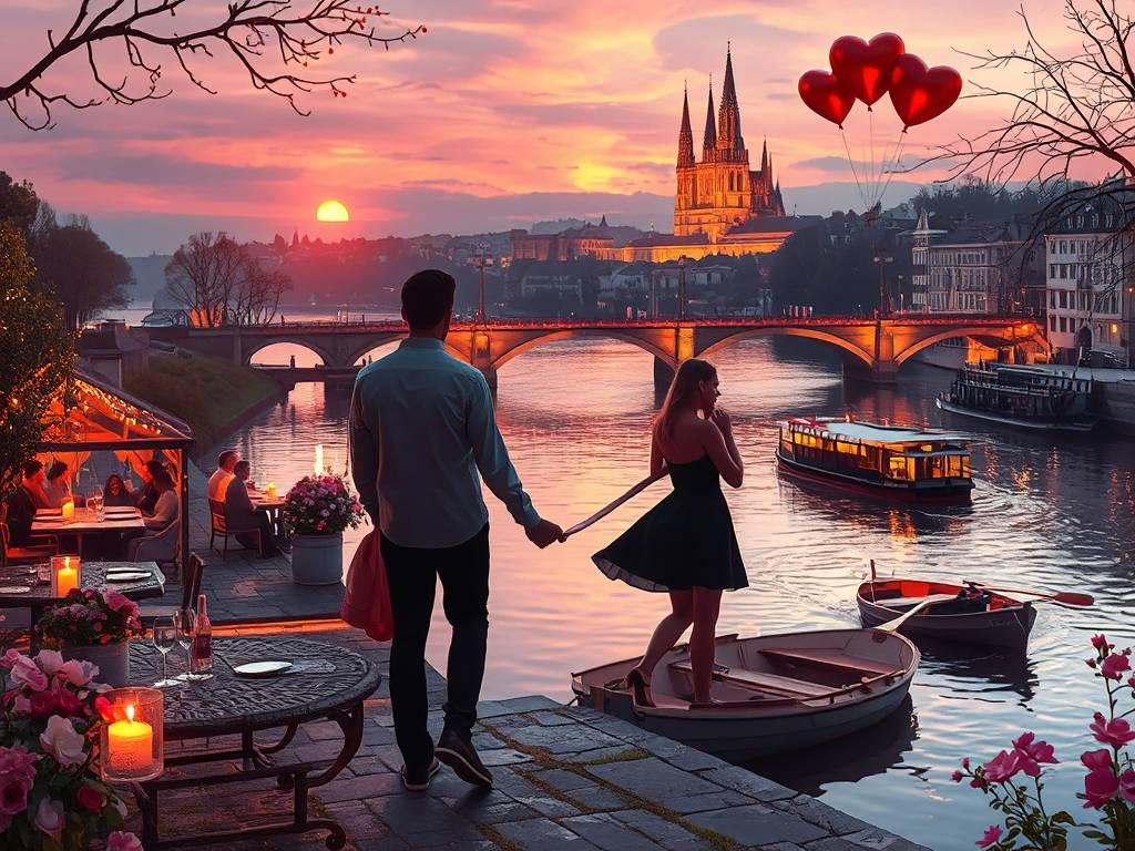 Elbe River Valentine’s Day Events: Romantic Activities