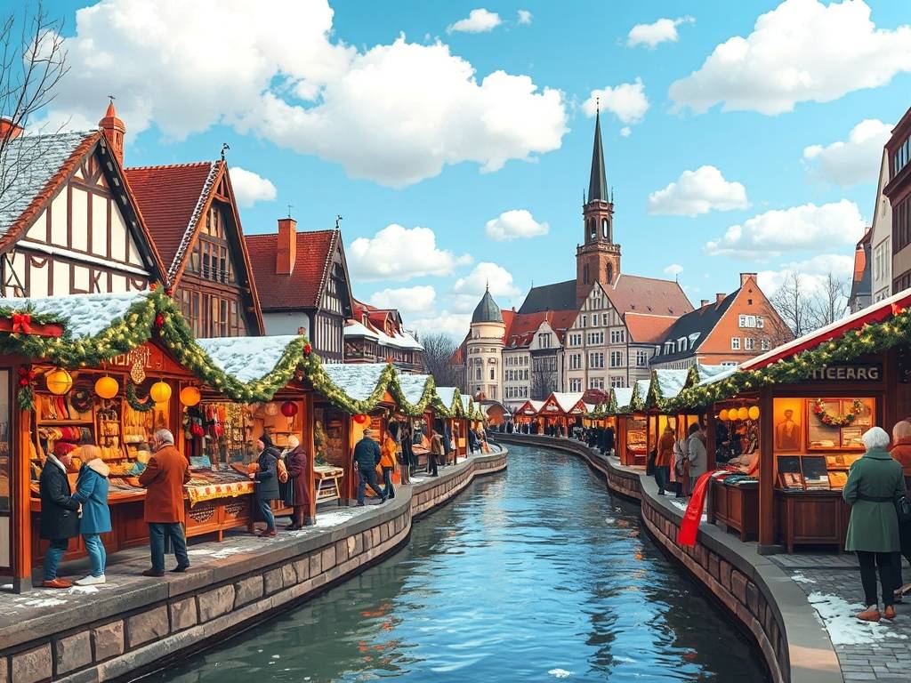 Elbe River Christmas Markets: Shop for Gifts Near the River