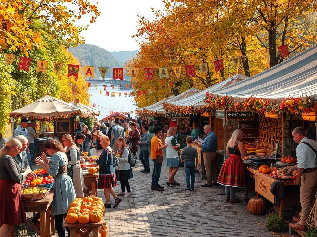 Elbe River Autumn Harvest Festivals: Celebrate Local Food