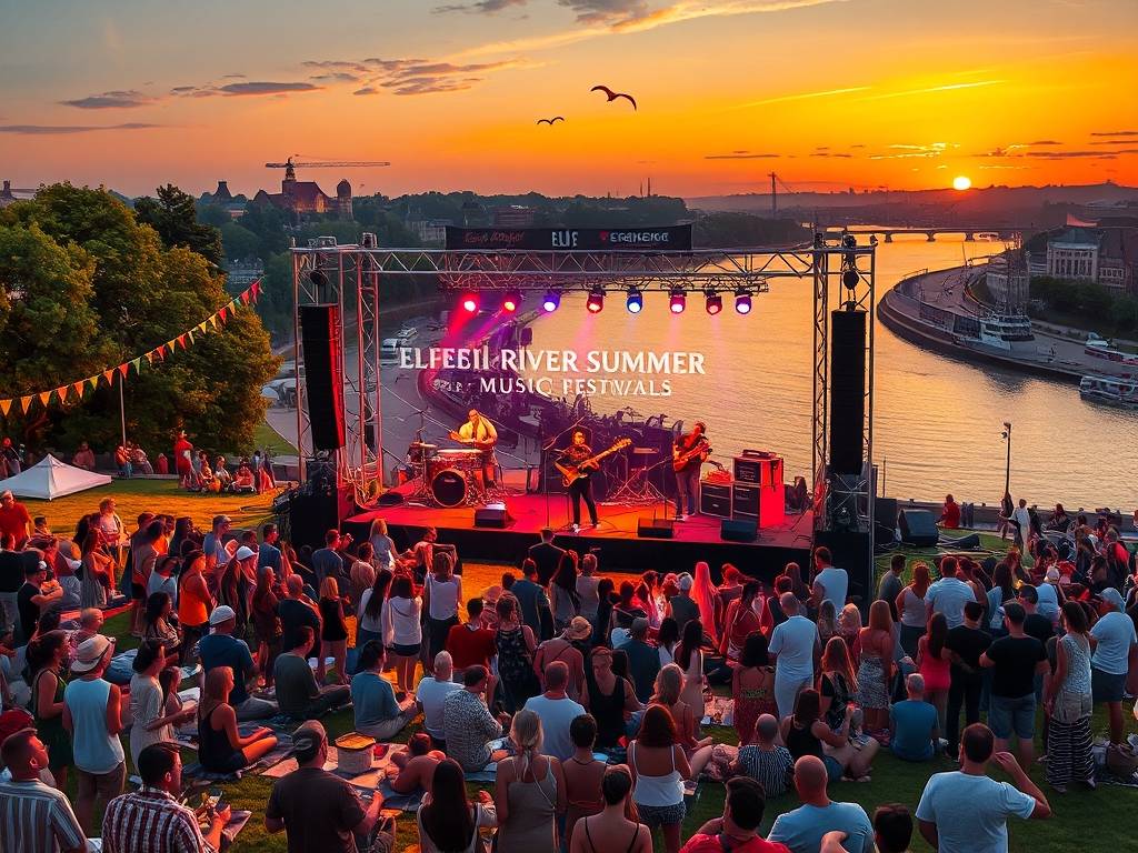 Elbe River Summer Music Festivals: Listen to Live Bands