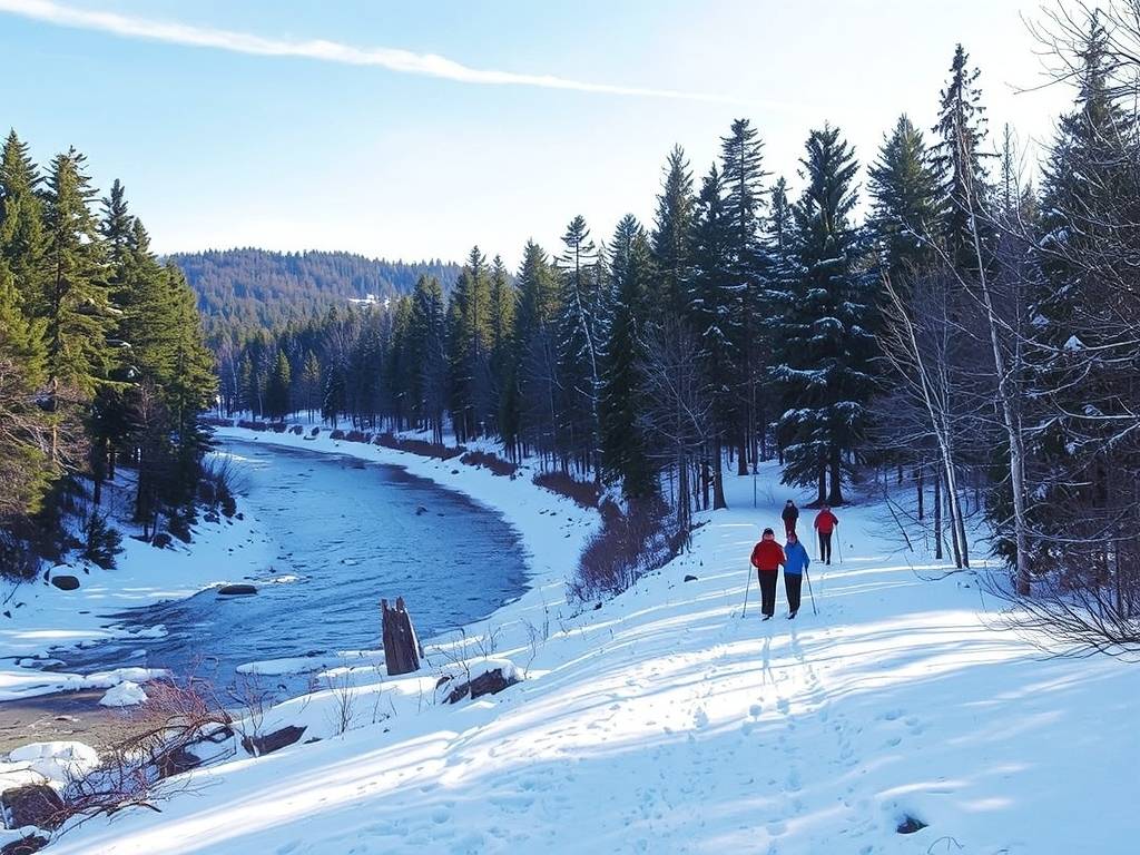 Elbe River Cross-Country Skiing Trails: Explore Winter Landscapes(1)