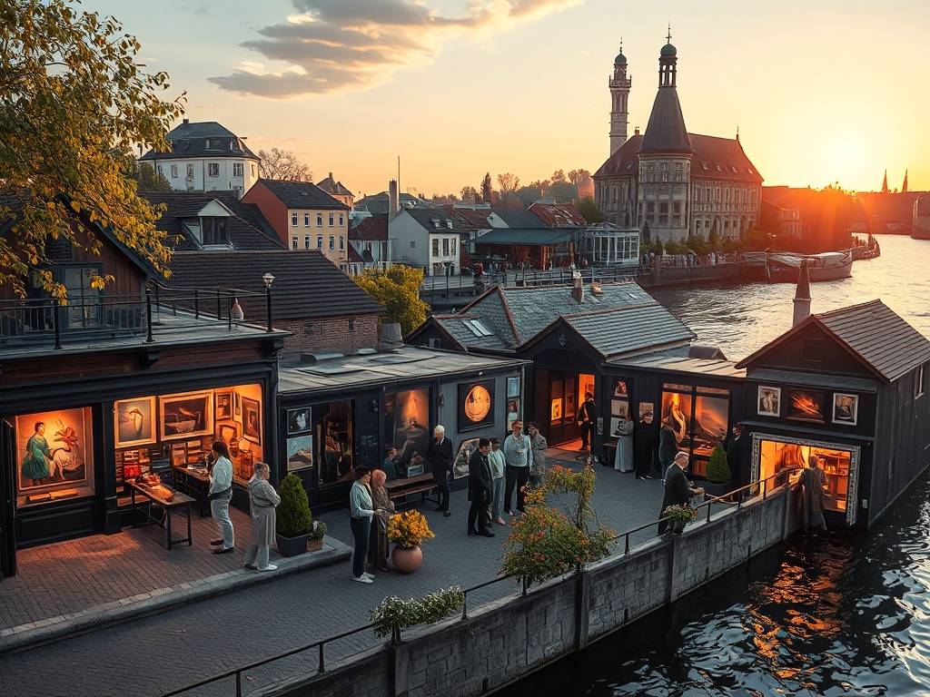 Elbe River Art Galleries: View Local Artwork
