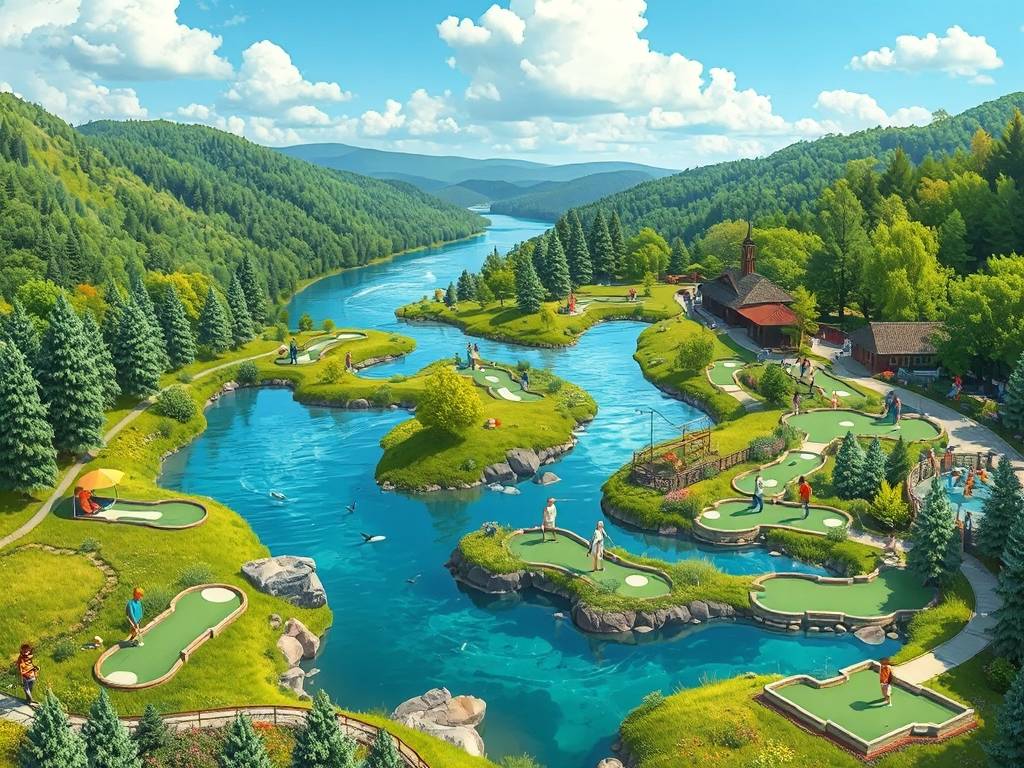 Elbe River Mini-Golf Courses: Play with River Views(1)
