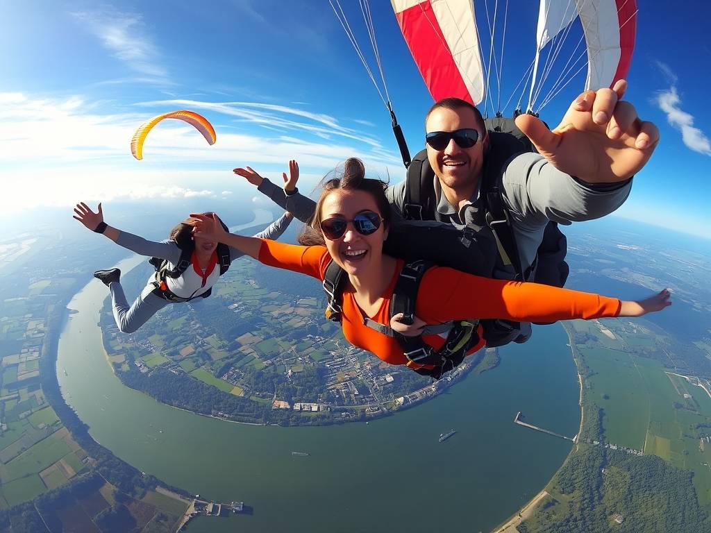 Elbe River Skydiving Experiences: Thrills Near the Water