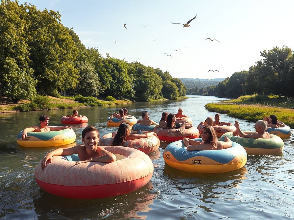 Elbe River Tubing Trips: Relax & Float Along