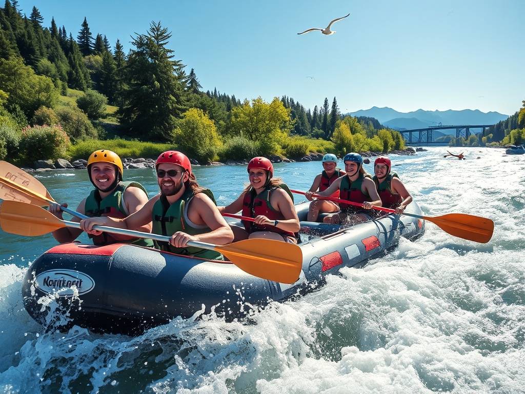 Elbe River Rafting Adventures: Thrills on the Water
