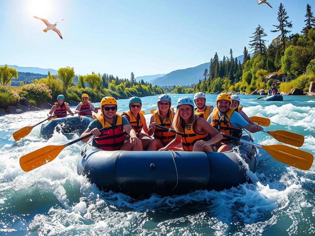 Elbe River Rafting Adventures: Thrills on the Water(1)