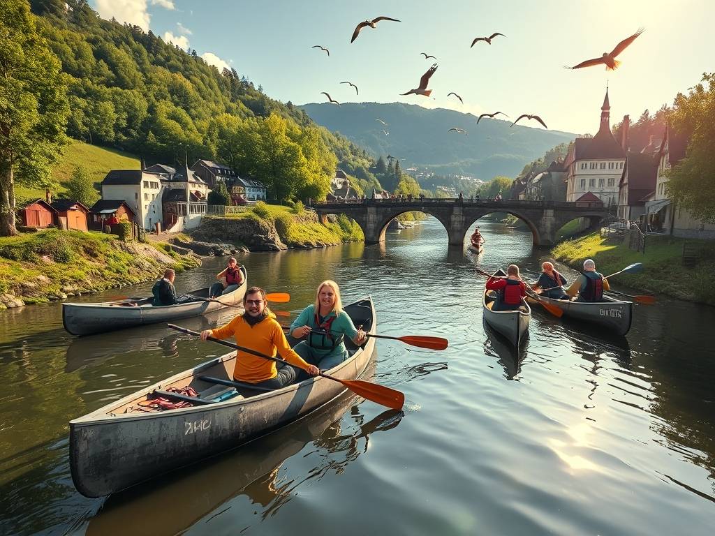 Elbe River Canoe Trips: Explore the River at Your Own Pace