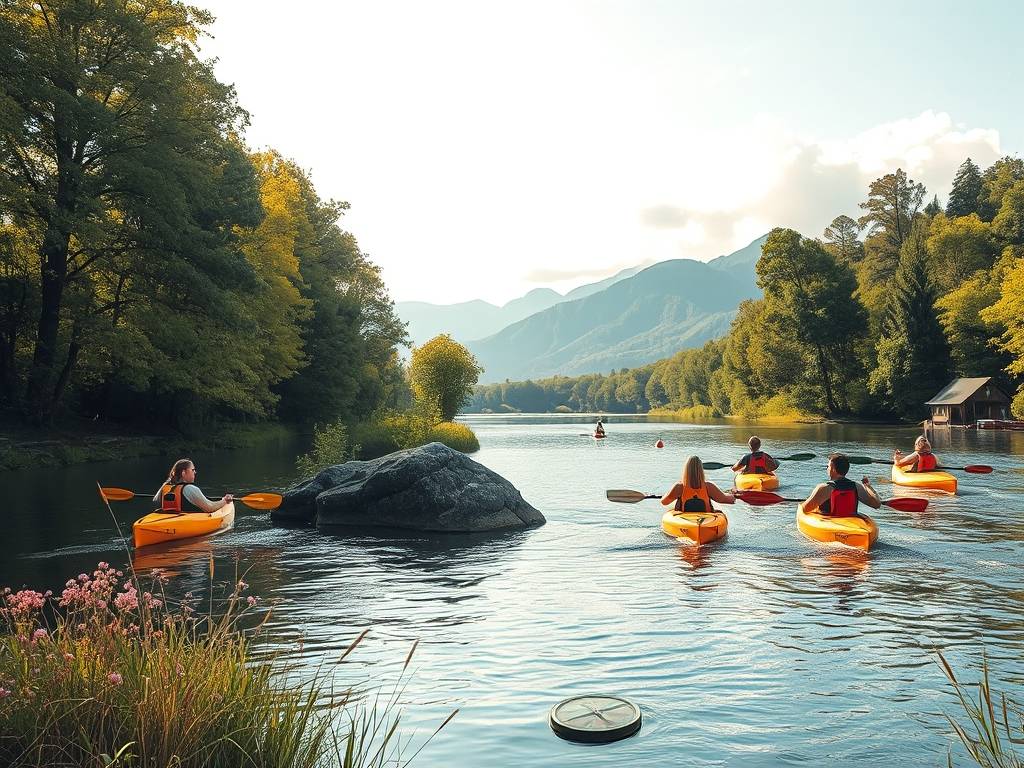 Elbe River Kayak Tours: Paddle Through Scenic Areas