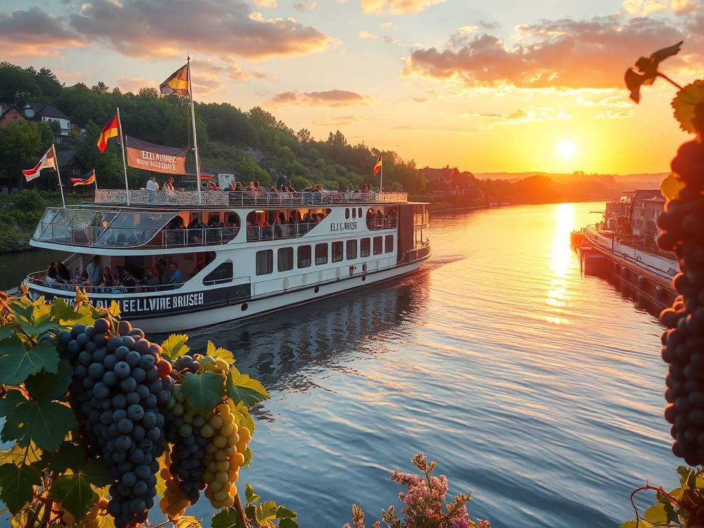 Elbe River Wine Cruises: Taste Local Wines on the Water