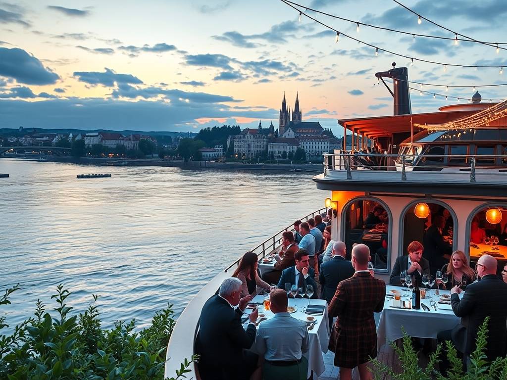 Elbe River Dinner Cruises: Enjoy a Meal with Views