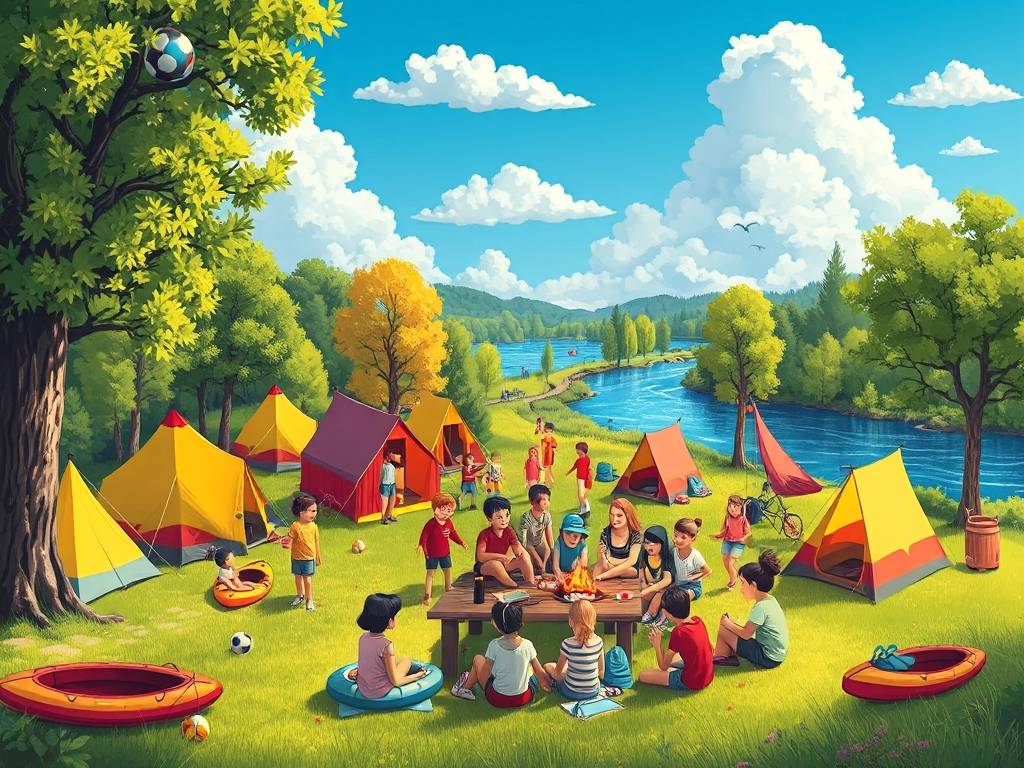 Elbe River Friend Camps: Have Fun with Friends