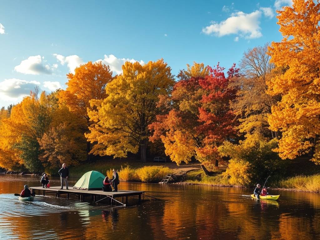 Elbe River Autumn Camps: Fall Foliage Adventures