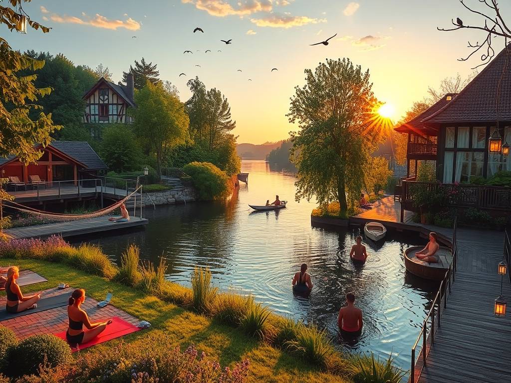 Elbe River Wellness Retreats: Focus on Health & Self-Care