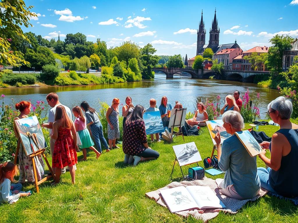 Elbe River Art Classes: Paint & Draw the Waterway(1)