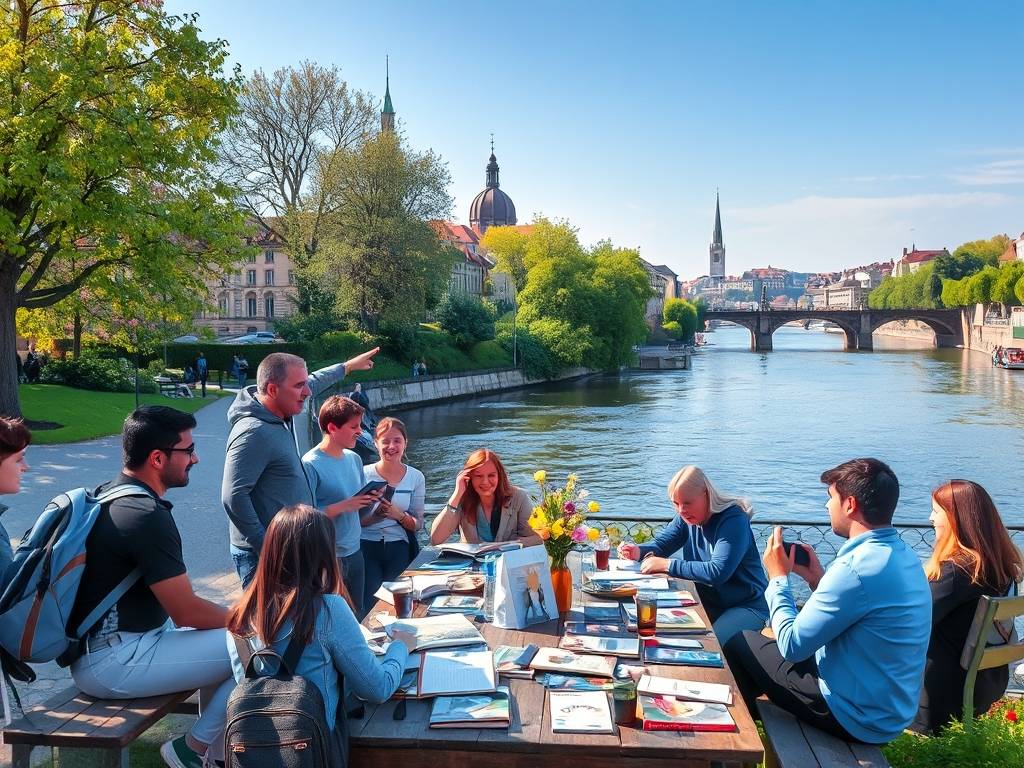 Elbe River Language Courses: Learn German During Your Trip
