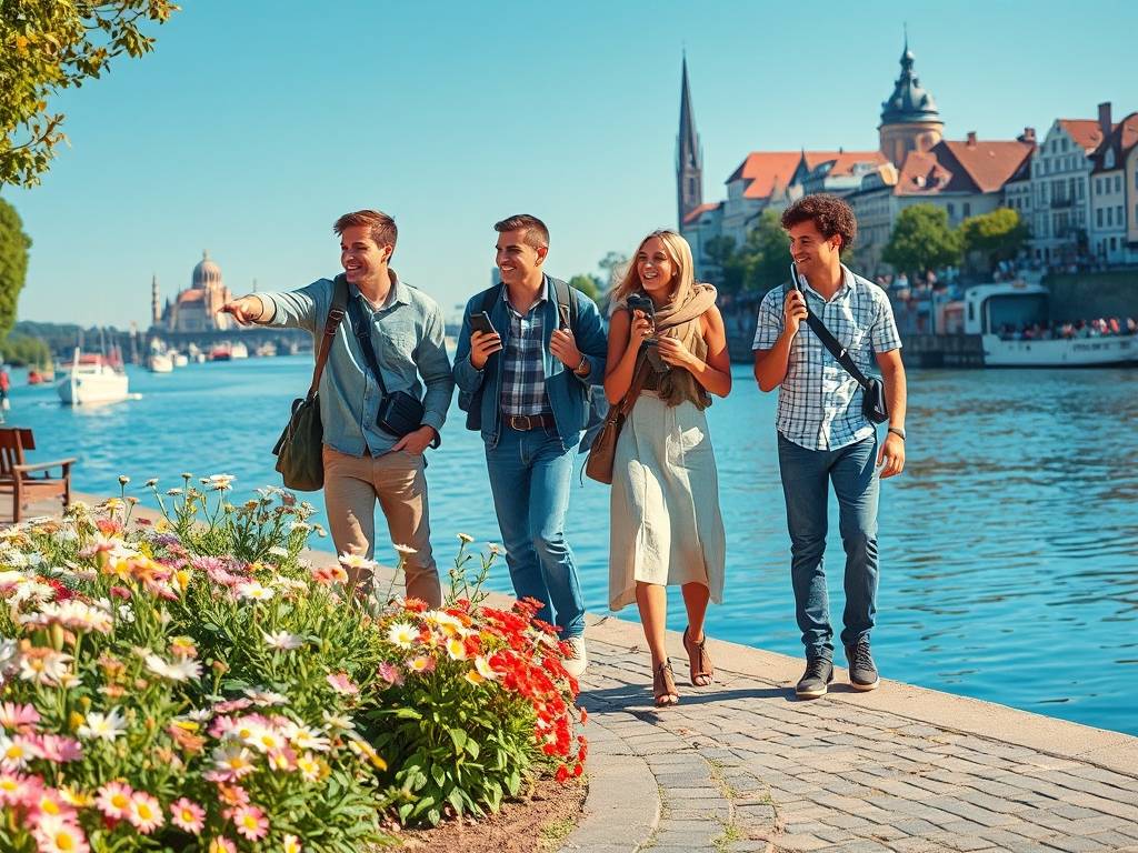 Elbe River Walkie-Talkies: Stay Connected with Travel Buddies(1)
